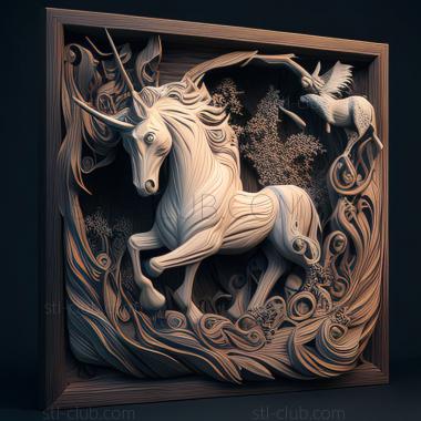 3D модель Игра st Eternity The Last Unicorn (STL)